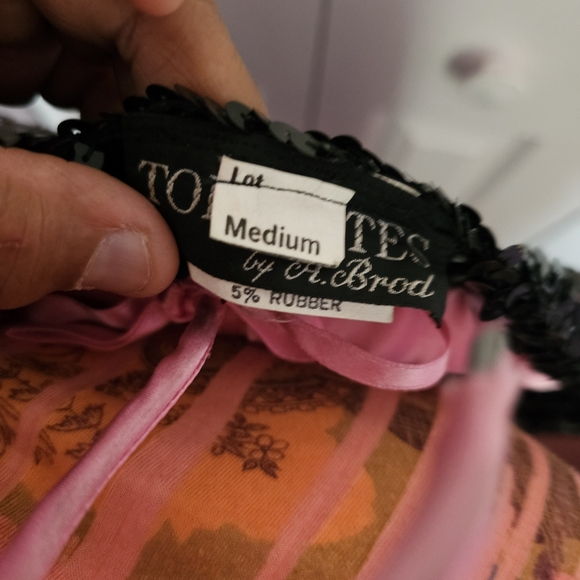 Toppettes by A Brod 1990s vintage jacket size medium - Picture 5 of 8